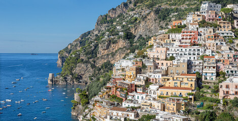 Positano - Amalfi coast - The city with the coast 
