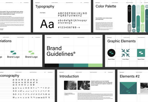 Brand Guidelines Presentation Template