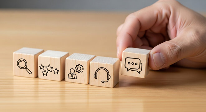 Building exceptional customer experiences step by step with search, ratings, management, support, and communication concepts