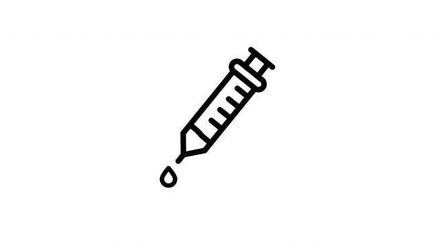 syringe animated icon
