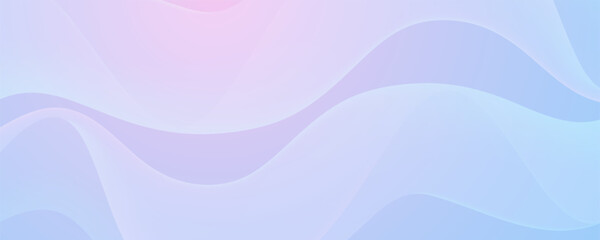 Light Blue Abstract Wave Minimal Gradient Background