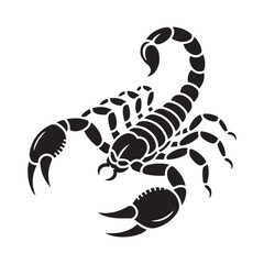 vector illustration of a scorpion