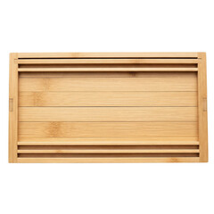 Eco-friendly bamboo dish drainer for a sustainable kitchen