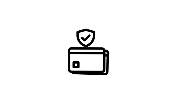 secure animated icon
