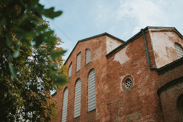 old church in the city