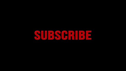 The subscribe text appears in red on a black background with a glowing effect. 4K - Powered by Adobe