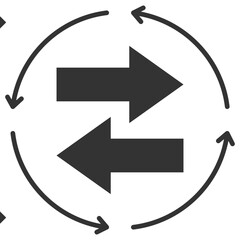Exchange Glyph Icon