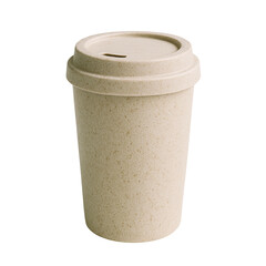 Coffee cup for takeaway drinks