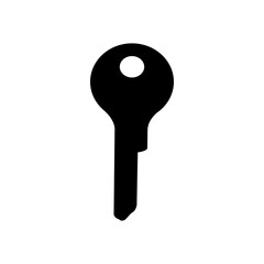 Key icon isolated on white background