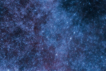 Fototapeta premium Amazing space with many stars, planets, stars and galaxies. Starry sky, concept