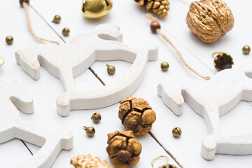 Rocking horse Christmas ornaments