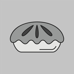 Delicious Whole Berry Pie Icon