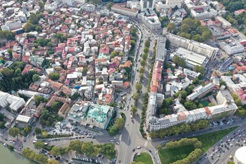 Aerial View of Tbilisi, Georgia