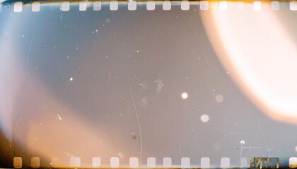 retro film overly, image with scratch, dust and light leaks