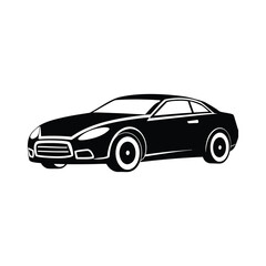 silhouette vector of a car
