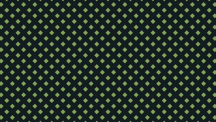 Olive Green Diamond Pattern on Dark Background Repeating Design Element