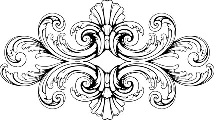Elegant ornate scrollwork flourish design evoking classic luxury and sophisticated decorative artistry for premium branding and timeless elegance