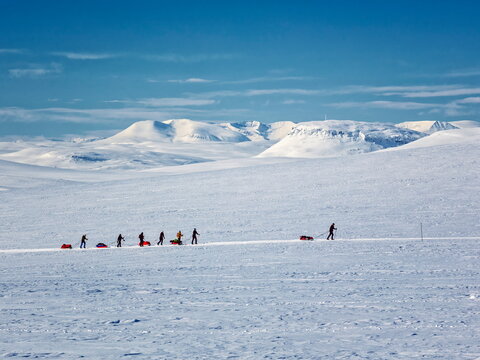 Iconic Saana Fell Overlooking Kilpisj&auml;rvi in Finnish Lapland