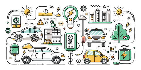 Sustainable electric vehicle charging and green energy solutions for future transportation