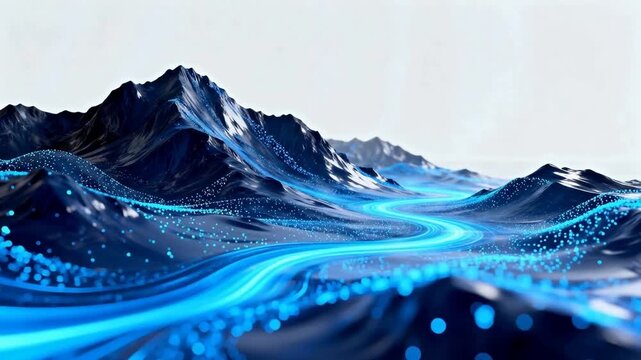 abstract blue background