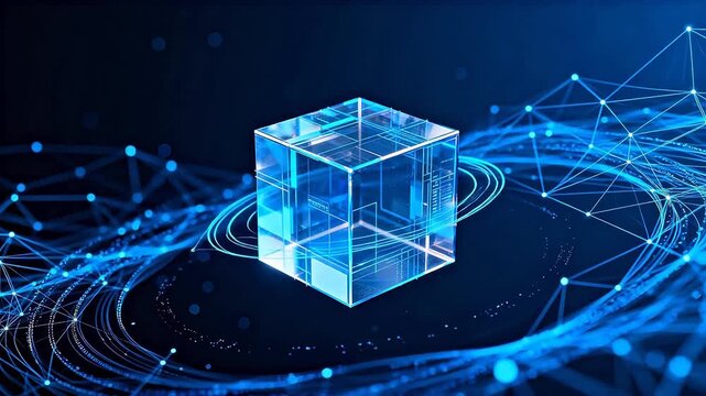 abstract blue background