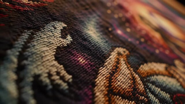 Cosmic Unicorn Knit Texture.