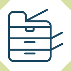 Office Copier Icon