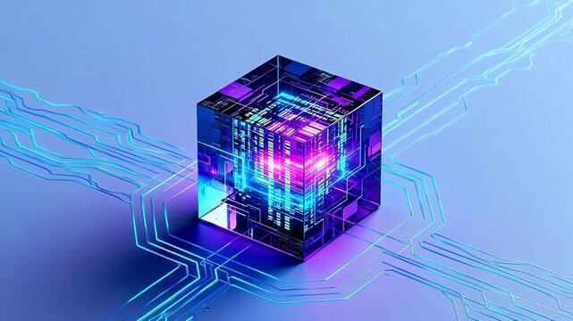 abstract blue background