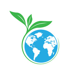 nature abstract logo modern style