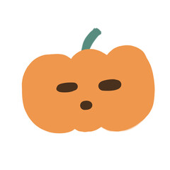 funny cartoon pumpkin