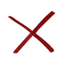 red cross mark