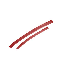 red arrow on white background