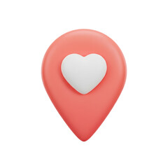 Find love nearby with this charming location pin and heart icon, perfect for dating apps, social media, and travel promotions, get connected today