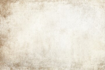 Obraz premium Faded paper background, beige, aged, textured with subtle spots and worn edges