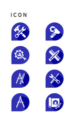 수리·정비 아이콘 세트 