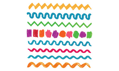 Hand Drawn Doodle Vector Set | Speech Bubbles, Hearts, Stars, and Decorative Lines for Creative Design