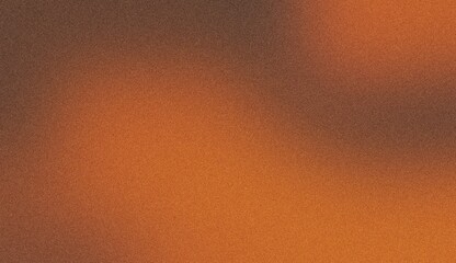 Abstract textured background with warm, earthy tones of orange, brown, and hints of green, suggesting natural, organic, or rustic elements. Noise background. Gradient texture background