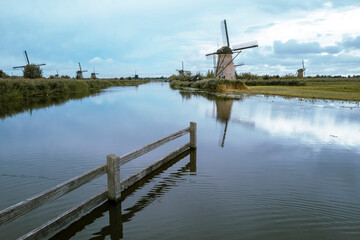 Windmühlen in Kinderdijk, Holland