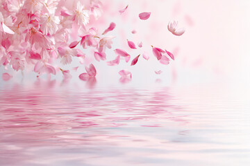 桜吹雪のイメージ