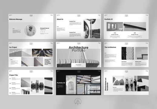 Architecture Portfolio Presentation Template