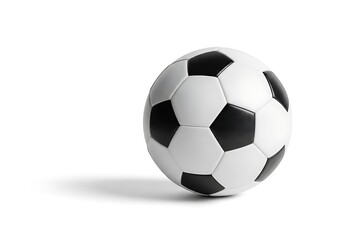 Obraz premium Soccer ball isolated on white background