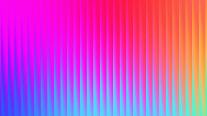 Vibrant Neon Gradient Stripes Electric Pink, Red, Orange, and Turquoise Vertical Lines Creating an Energetic and Abstract Background Texture