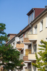 Modernes Wohngebäude, Mehrfamilienhaus, Harburg, Hamburg, Deutschland