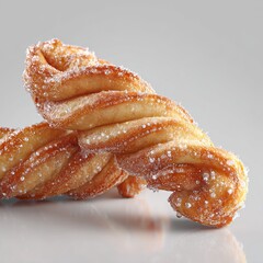 Korean twisted stick doughnuts breakfast food 