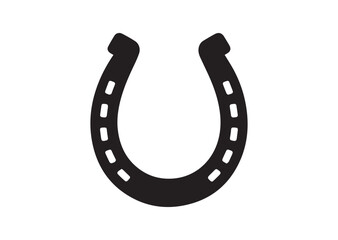 Horseshoe Icon, Horseshoe solid Vector