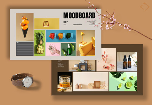 Creative Mood Board Template