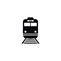 Vector icons of transportation modes including car, bus, train, airplane, and ship in a minimal black silhouette style. Perfect for travel, logistics, and design projects.