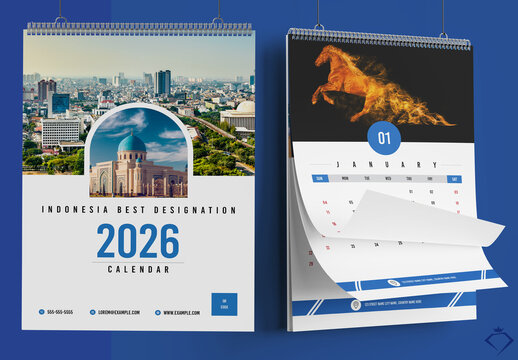 Clean Calendar Layout