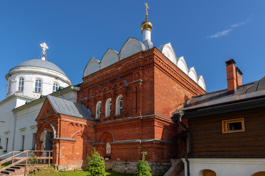 Chapel of Makariy Kalyazinsky in the Nikolaevsky Klobukov convent. Kashin city. Tver region