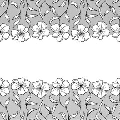Seamless Vector Trim. Elegant Style.